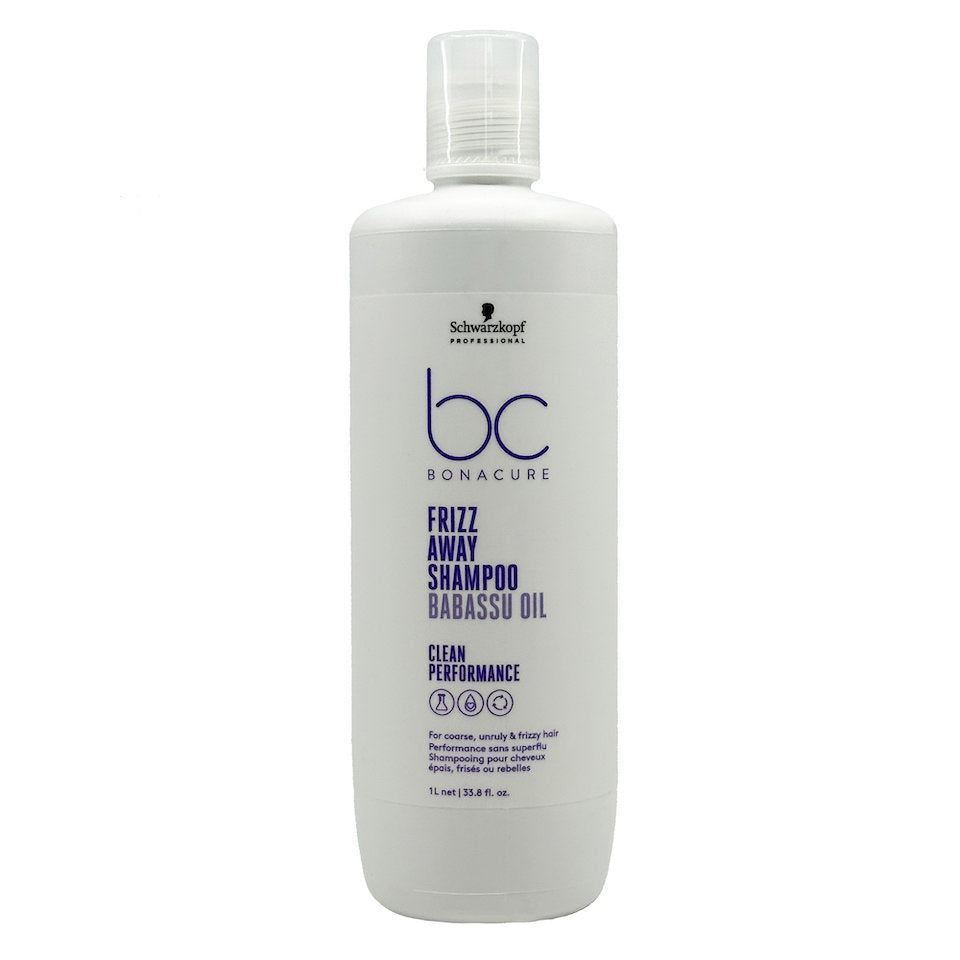 Schwarzkopf Professional, Bonacure Frizz Away, Hair Shampoo, Anti-Frizz, 1000 ml