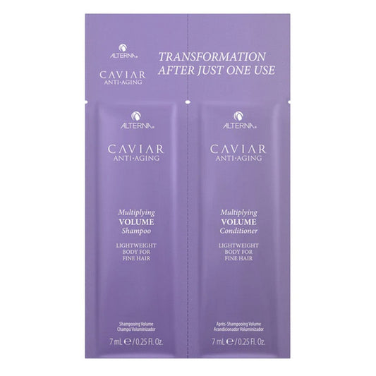 Multiplaying Volume Set Alterna: Alterna, Hair Conditioner, For Volume, 7 ml + Alterna, Hair Shampoo, For Volume, 7 ml