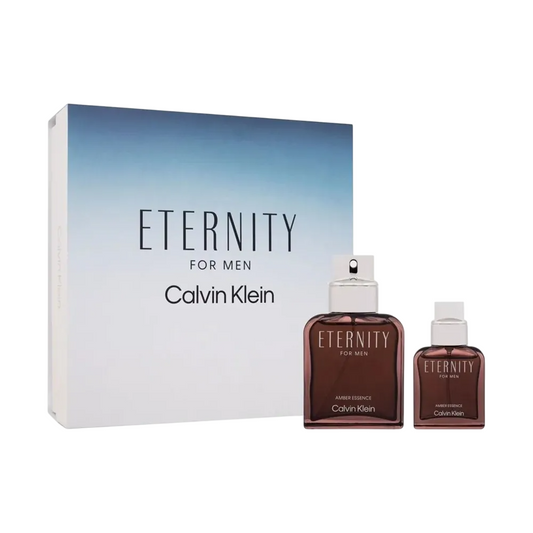 Set Calvin Klein: Eternity Amber Essence, Eau De Parfum, For Men, 100 ml + Eternity Amber Essence, Eau De Parfum, For Men, 30 ml