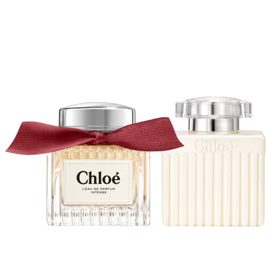 Set Chloé: Signature Intense, Eau de Parfum, für Damen, 50 ml + Signature Intense, feuchtigkeitsspendende Bodylotion, 100 ml