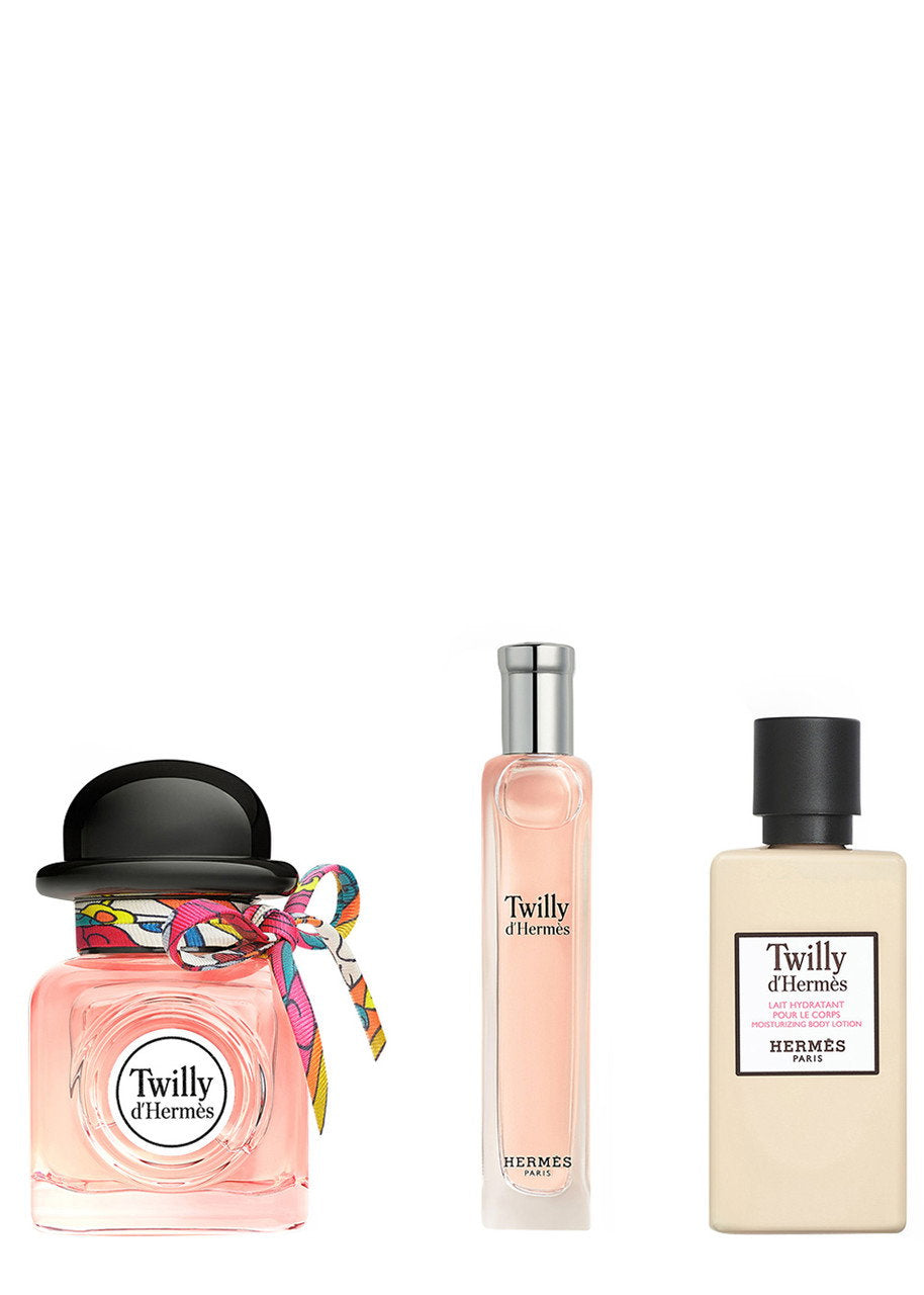 Hermes Set: Twilly d'Hermes, Eau de Parfum, für Damen, 50 ml + Twilly d'Hermes, Eau de Parfum, für Damen, 15 ml + Twilly d'Hermes, Bodylotion, Körper, 40 ml