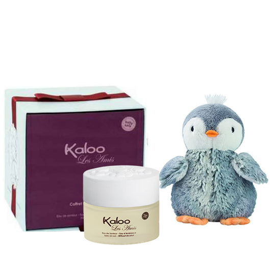 Set Kaloo: Les Amis, Eau De Parfum, For Women, 100 ml + Les Amis, Penguin, Collectible Plush Toy