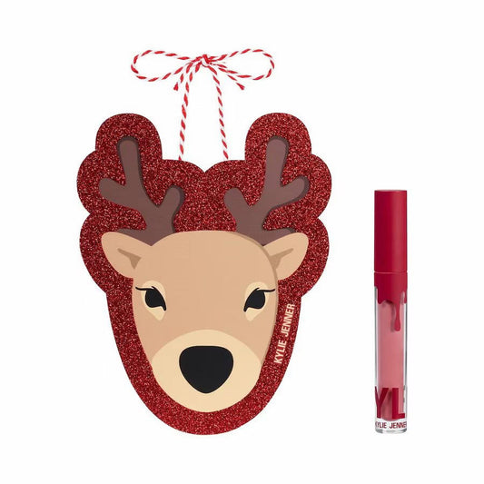 Set Kylie Cosmetics: By Kylie, Flüssiger Lippenstift, 808, 5 ml + By Kylie, Geschenkkleber