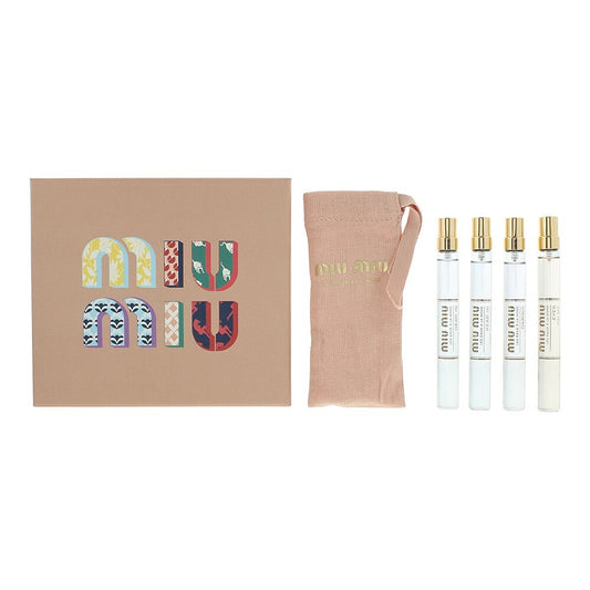 Miu Miu Set: Eaux a La Mode - Eyes On Me, Eau de Parfum, für Damen, 10 ml + Eaux a La Mode - Daring Darling, Eau de Parfum, für Damen, 10 ml + Eaux a La Mode - Head In The Clouds, Eau de Parfum, für Damen, 2 Stk., 10 ml