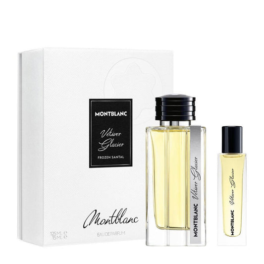 Set Montblanc: Vetiver Glacier, Eau De Parfum, For Men, 125 ml + Vetiver Glacier, Eau De Parfum, For Men, 15 ml