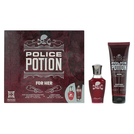 Set Police: Potion, Eau de Parfum, für Damen, 30 ml + Potion, Hydrate, Bodylotion, 100 ml