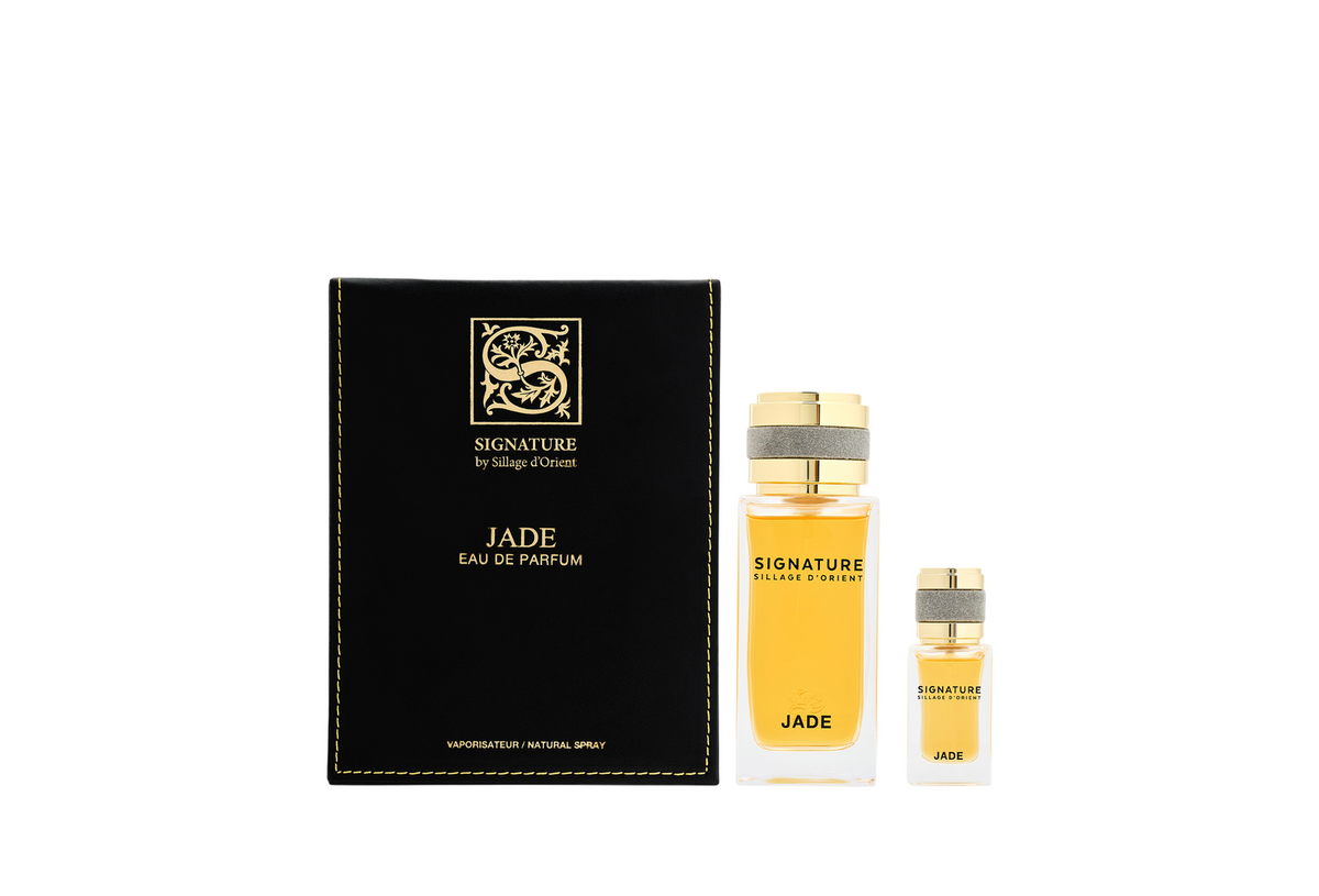 Set Signature Sillage D'Orient: Jade, Eau de Parfum, Unisex, 100 ml + Jade, Eau de Parfum, Unisex, 15 ml