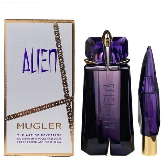 Set Thierry Mugler: Alien, Eau De Toilette, For Women, 90 ml + Alien, Eau De Toilette, For Women, 10 ml
