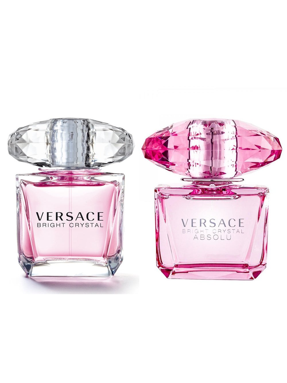 Set Versace: Bright Crystal Absolu, Eau de Parfum, für Damen, 30 ml + Bright Crystal, Eau de Toilette, für Damen, 30 ml