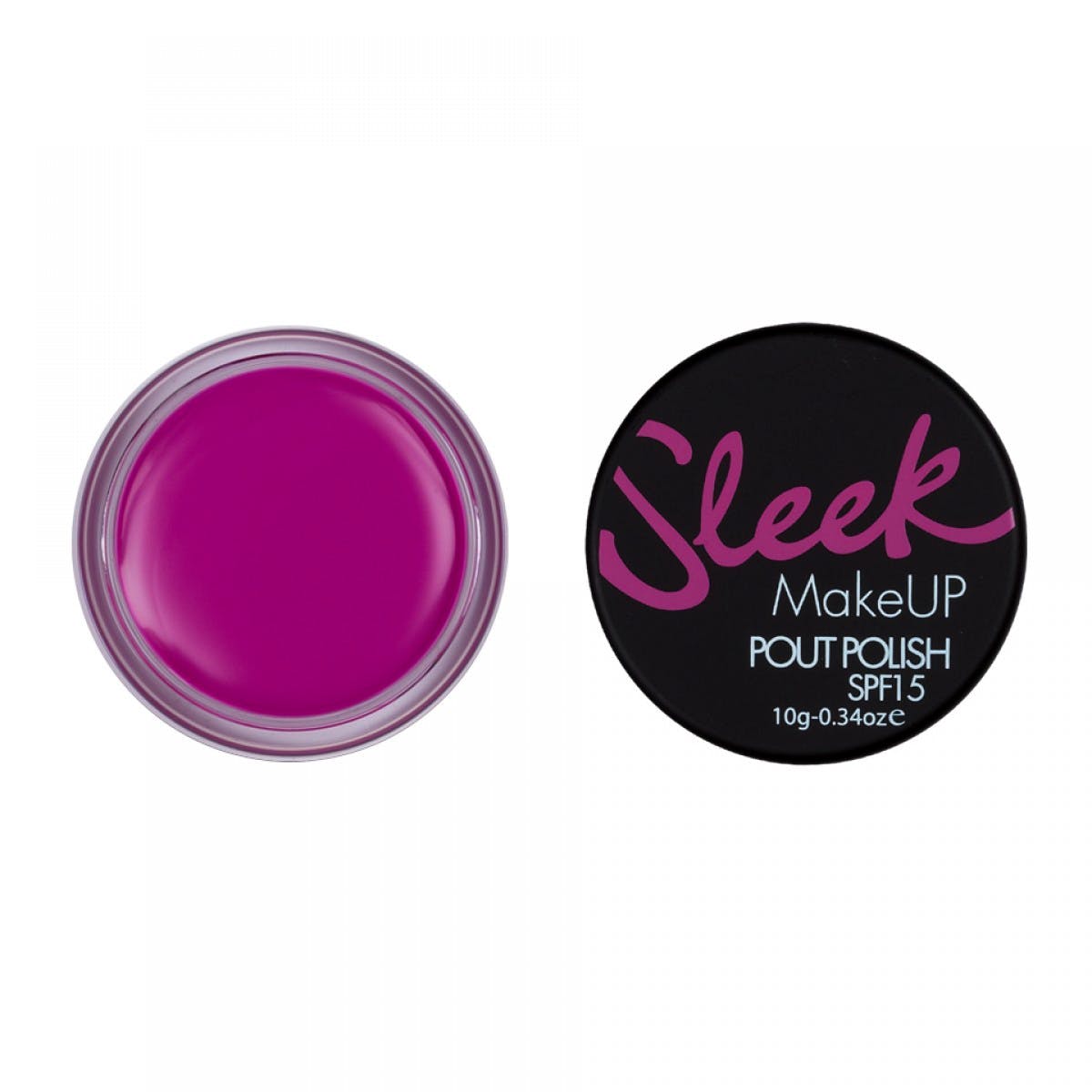 Sleek MakeUP, Pout Polish, Lippenbalsam, Raspberry Rhapsody, LSF 15, 10 g