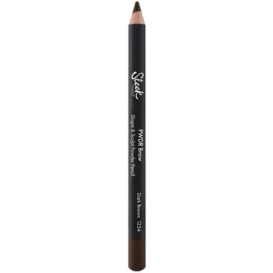 Sleek MakeUP, Pwdr, Blending, Eyebrow Cream Pencil, 1254, Dark Brown, 1.29 g