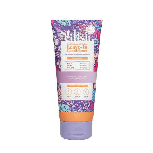 Steilish, Curl Hydrate & Define, Haar-Leave-in-Conditioner, Feuchtigkeitsspendend & Definierend, 200 ml