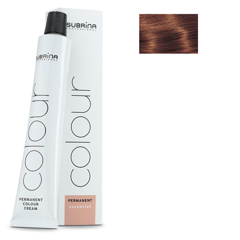 Subrina Professional, Essential Colour, Permanente Haarfarbe, 6/73 Dunkel-Rotbraunblond, 100 ml