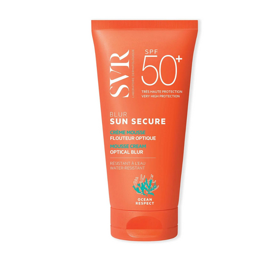 SVR, Sun Secure Blur, Parfum-Free, Sun Protection, Sunscreen Cream, For Face, SPF 50+, 50 ml