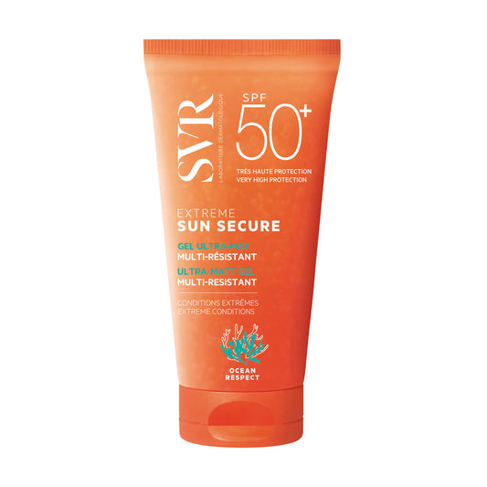 SVR, Sun Secure Extreme, Sonnenschutz, Sonnenschutzgel, für das Gesicht, LSF 50+, 50 ml
