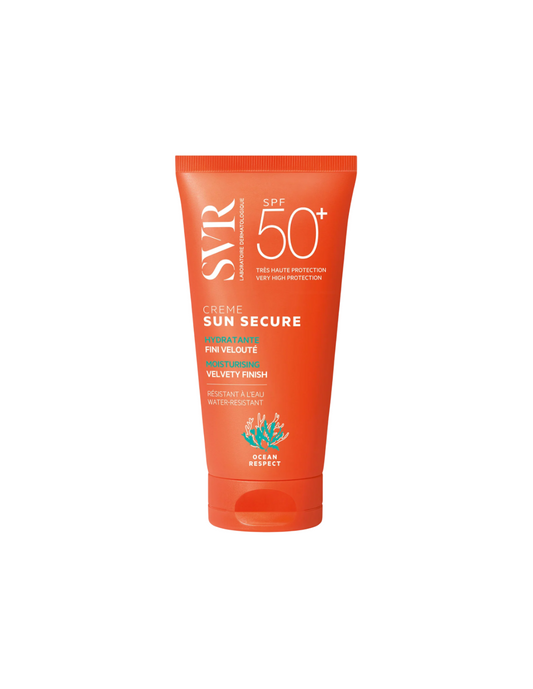 SVR, Sun Secure, Feuchtigkeitsspendende Sonnencreme, für das Gesicht, LSF 50+, 50 ml