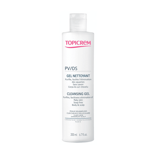 Topicrem, PV/DS, Cleansing, Soothing & Protecting, Shower Gel, For Body, For Hair, For Face, For Scalp, For Sensitive Skin, 200 ml