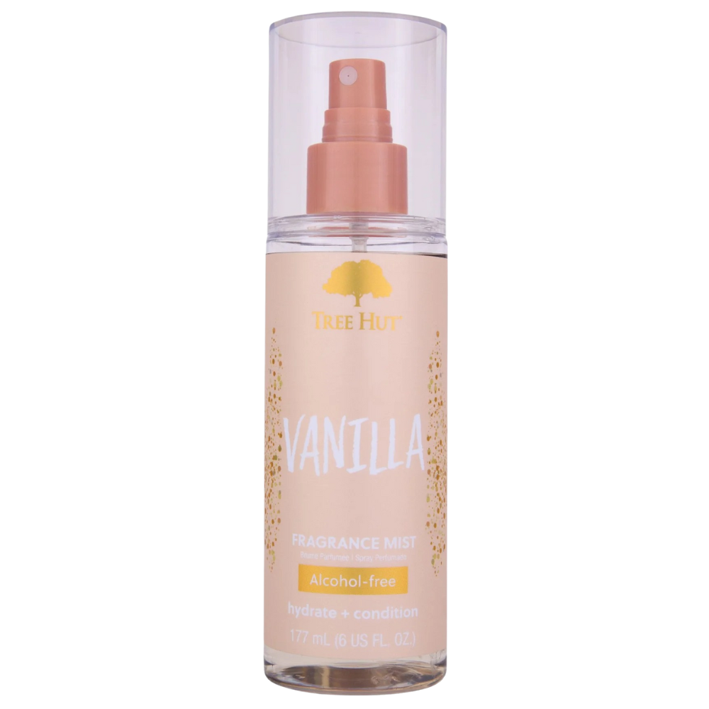 Tree Hut, Vanille, Feuchtigkeit spendend, Bodyspray, Vanille, 177 ml