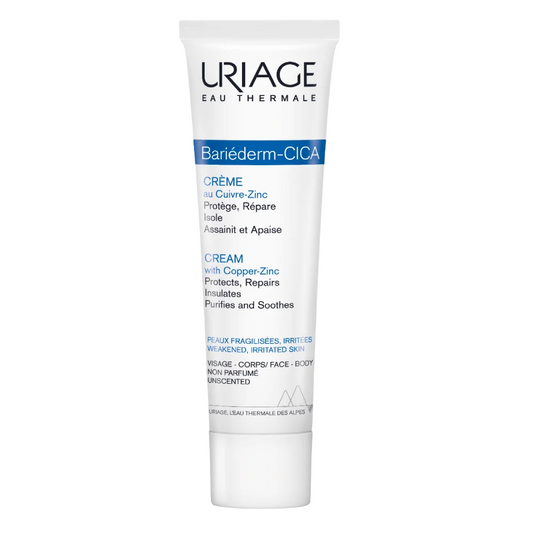 Uriage, Bariederm Cica, Repairing, Cream, For Face, 100 ml