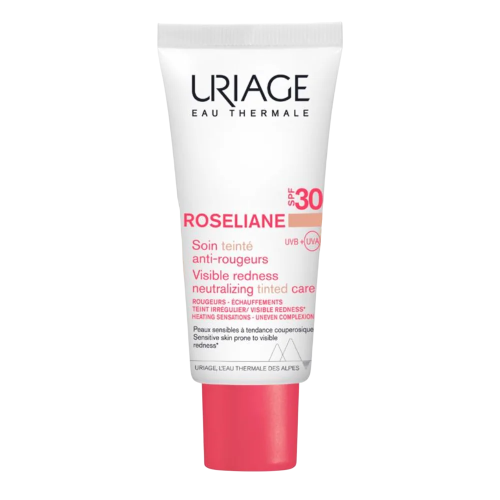 Uriage, Roseliane, Anti-Rötungen, CC Cream, Medium, LSF 30, 40 ml