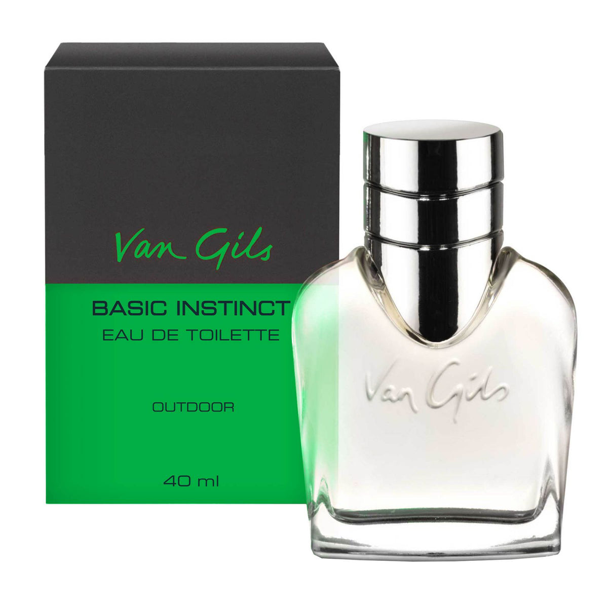 Van Gils, Basic Instinct Outdoor, Eau De Toilette, für Herren, 40 ml