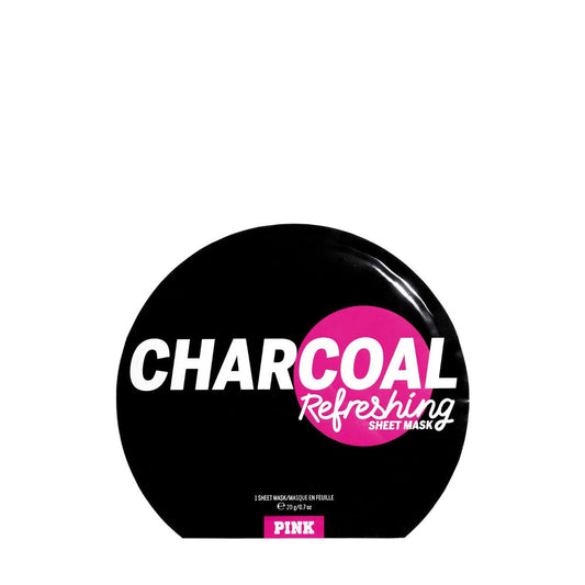 Victoria's Secret, Pink Charcoal, Erfrischende Tuchmaske, für das Gesicht, 20 g