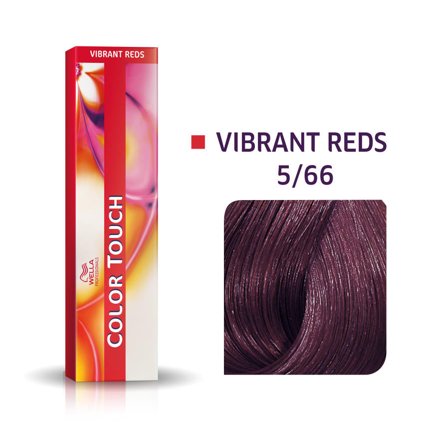 Wella Professionals, Color Touch, ammoniakfrei, semi-permanente Tönung, 5/66 Hellbraun Intensiv Violett, 60 ml