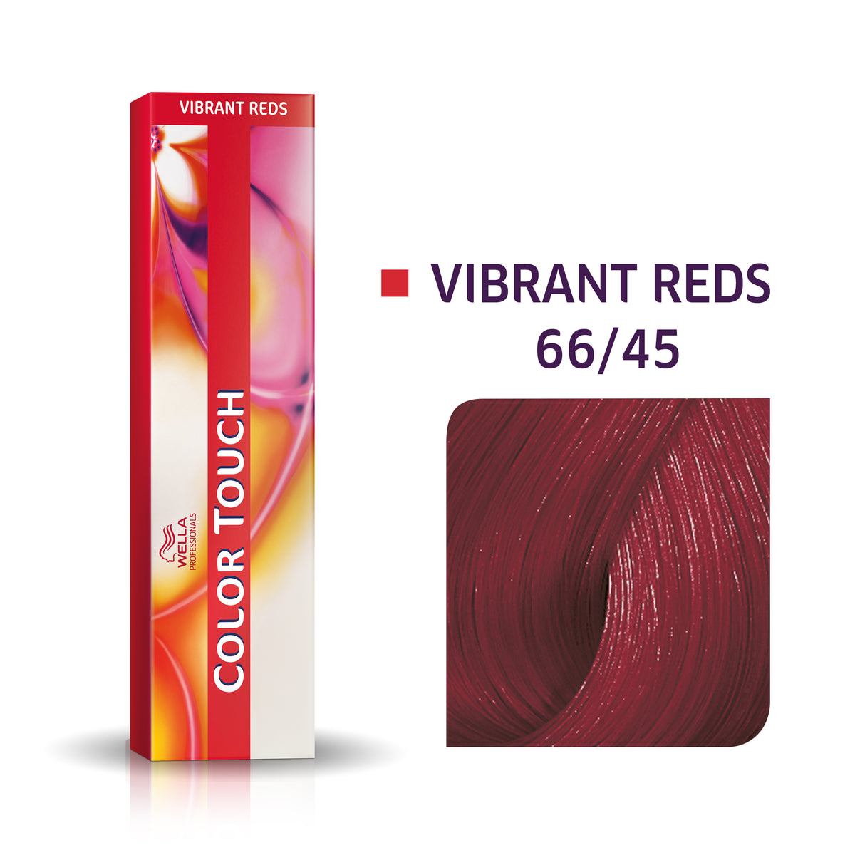 Wella Professionals, Color Touch, ammoniakfrei, semi-permanente Haarfarbe, 66/45 Dunkel Intensiv Rot-Mahagoni Blond, 60 ml