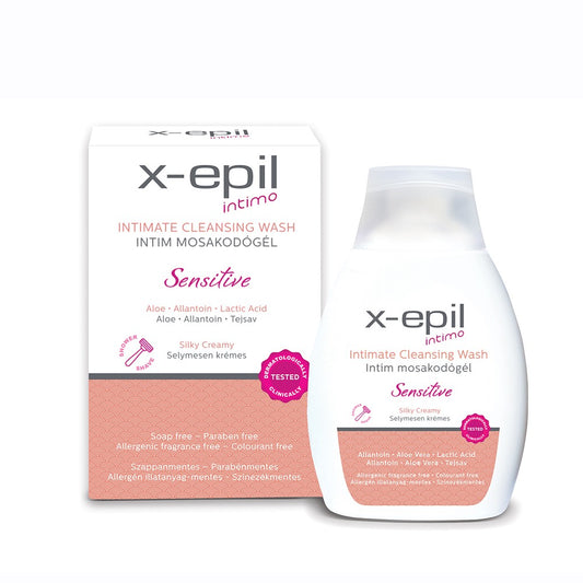 X-Epil, Intimwaschlotion Sensitive, Intimwaschgel, 250 ml