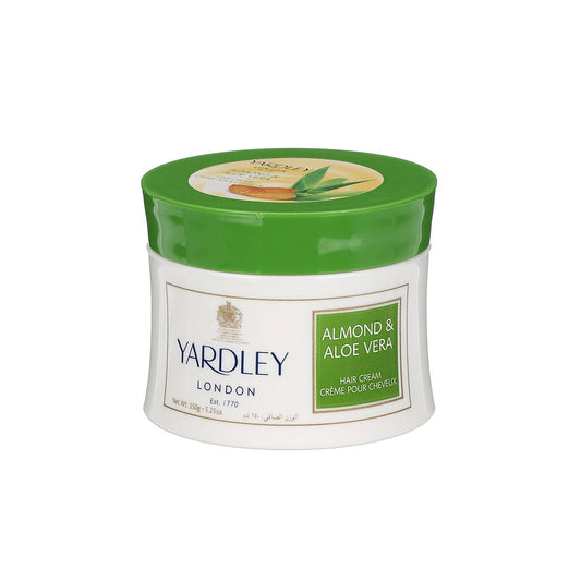Yardley, Mandel & Aloe Vera, Haarcreme-Kur, Nährend, 150 g