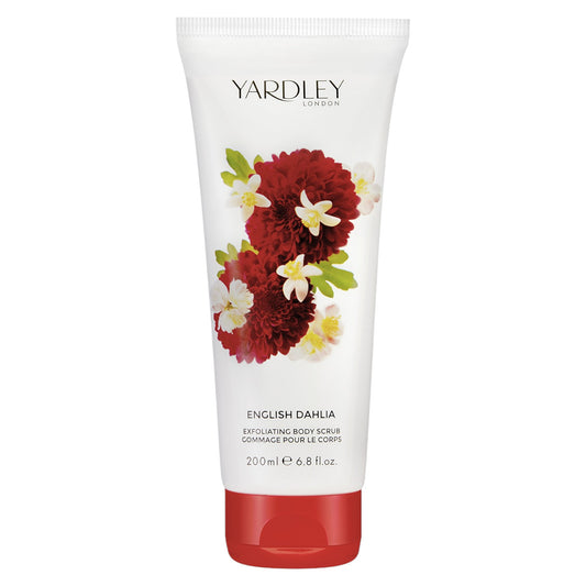 Yardley, English Dahlia, Exfolierendes Körperpeeling, 200 ml
