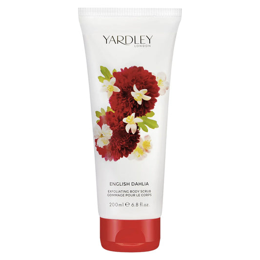 Yardley, English Dahlia, Exfolierendes Körperpeeling, 200 ml