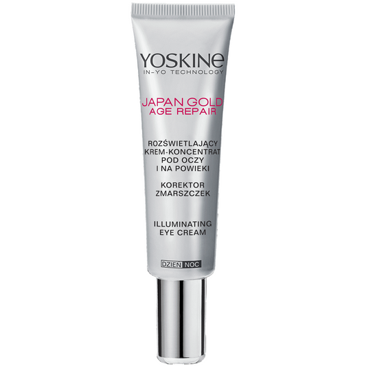 Yoskine, Japan Gold, Illuminierend, Tag & Nacht, Augencreme, 15 ml
