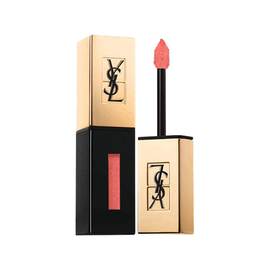 Yves Saint Laurent, Rouge Pur Couture, Fresh Glossy Stain, Lipgloss, 43, Rose Folk, 6 ml